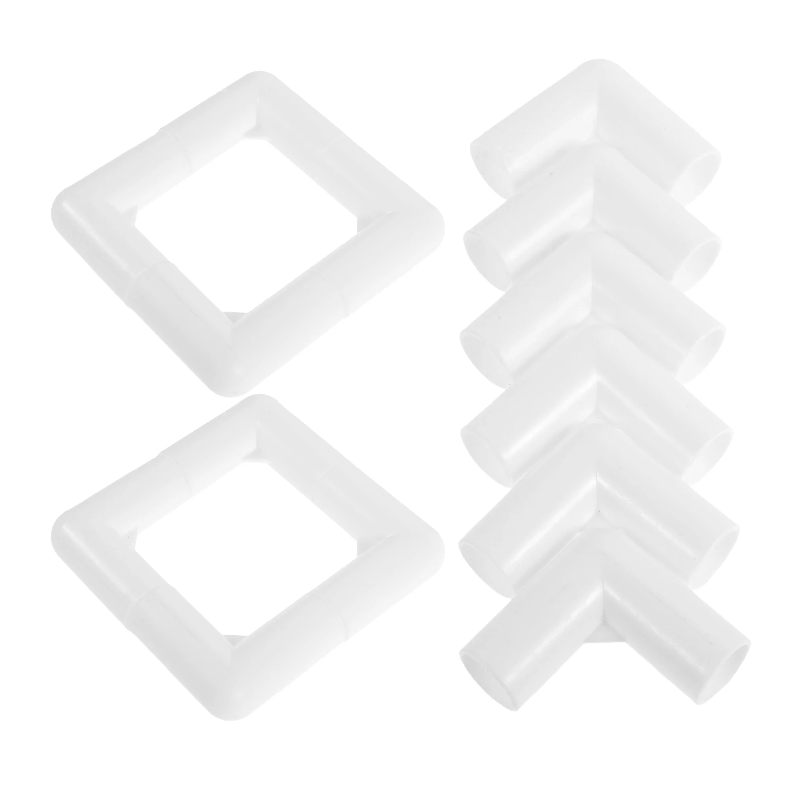 

30 Pcs Tent Accessories Frame Connectors Canopy Parts Fitting Awning Portable Fittings Plastic Sturdy Rod Robust and