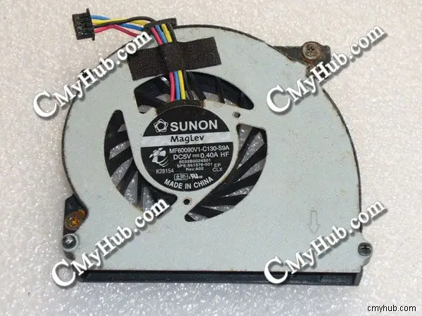 For HP EliteBook 2560p DFS451205MB0T MF60090V1-C130-S9A 651378-001 6033B0024501 DC5V 0.40A 4Wire 4Pin Cooling Fan