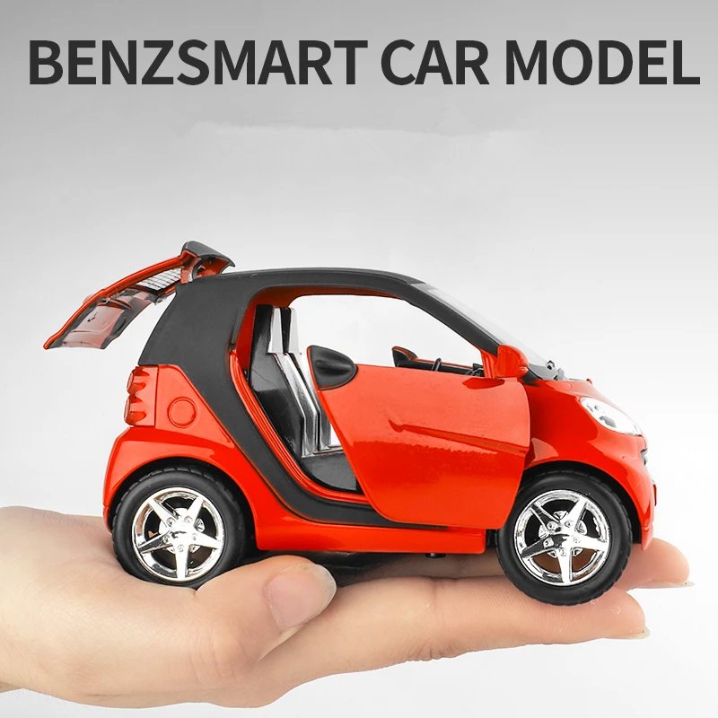 1:32 Simulation Car Smart Alloy Car Model Diecast Metal Toy Vehicles Mini Car Model Sound and Light Collection Toy Gift