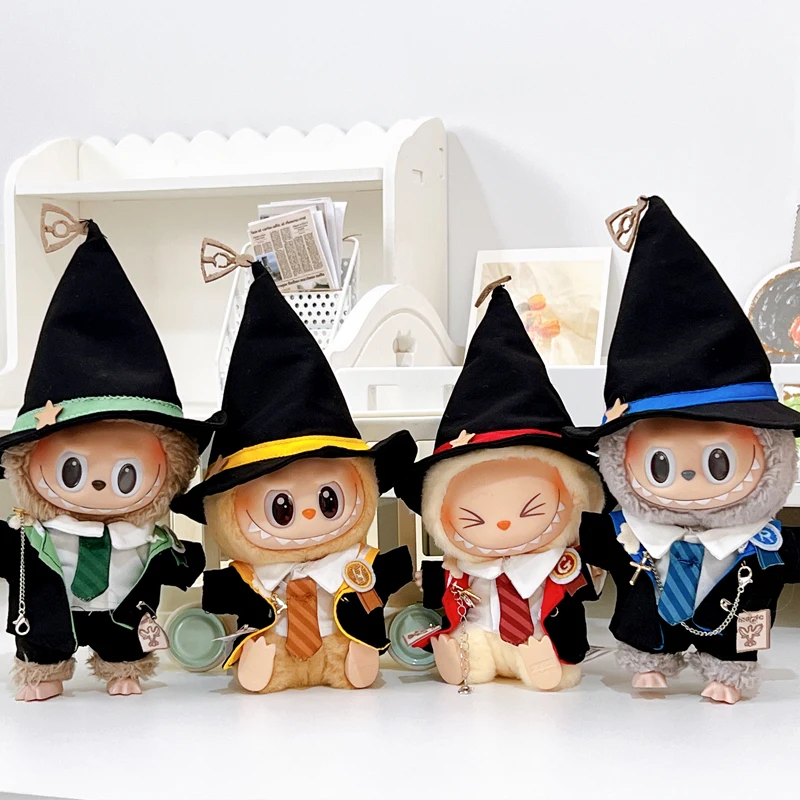 

Labubu Witch Outfit Blind Box - Macaron Series 2 Sitting Doll (Cute Changeable Keychain for Collectors)