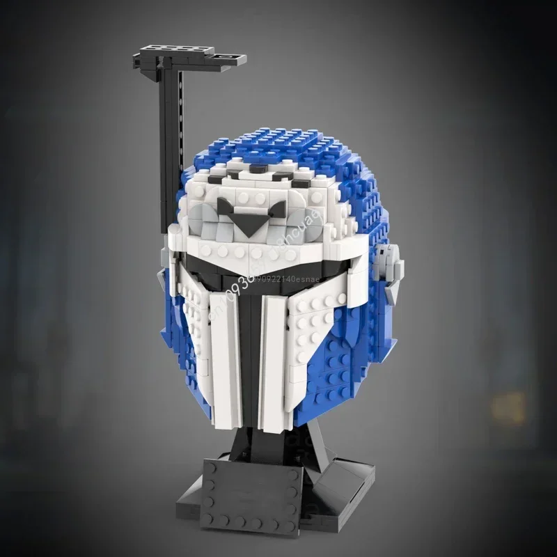 

569pcs Mandalorian Kryze Helmet Star Battle Model Moc Building Blocks Bricks Diy Education Assembly Toys for Kids Christmas Gift