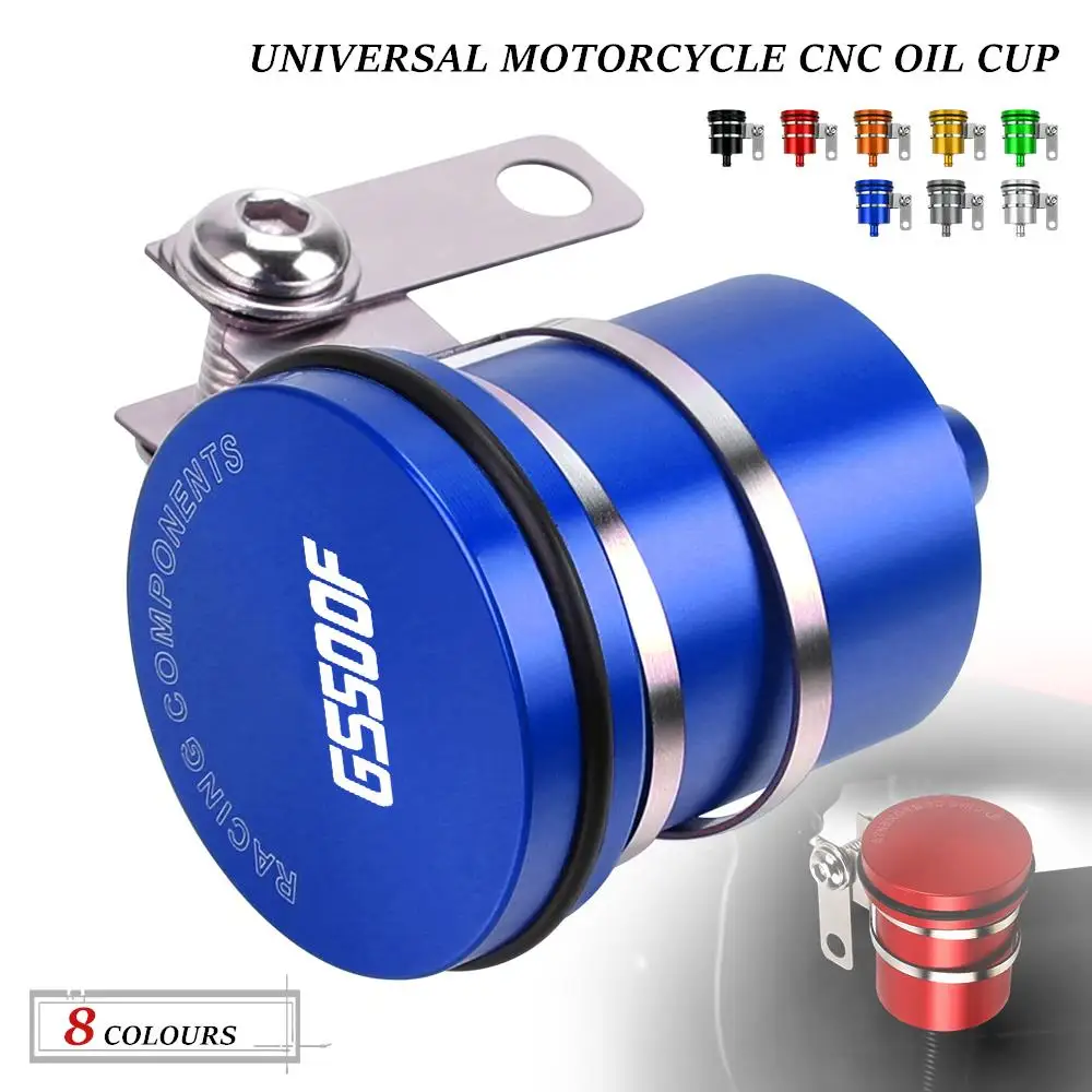 

FOR SUZUKI GS500F GS500 F GS 500F 2004-2023 Motorcycle Aluminum Brake Clutch Tank Cylinder Fluid Oil Reservoir Cup Oil Fluid Cup