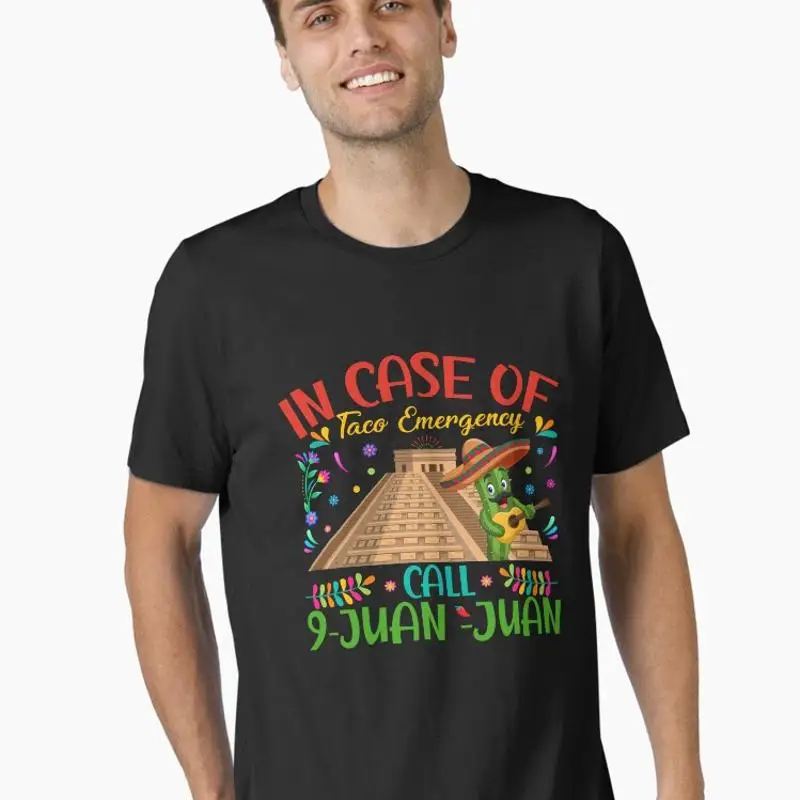 In Case Of Taco Emergency Call 9 Juan Juan Essential T-Shirt