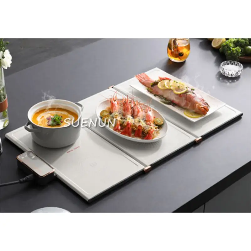 folding  food warming board rice and vegetables insulation board home multi-functional square table warming  vegetable board