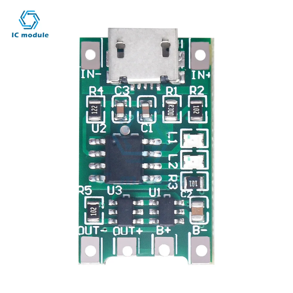 Lithium Battery 18650 Solar Charging Module 4.2V3.7V3.6V Polymer Charger  Protection Micro USB Lithium Battery Charging Board