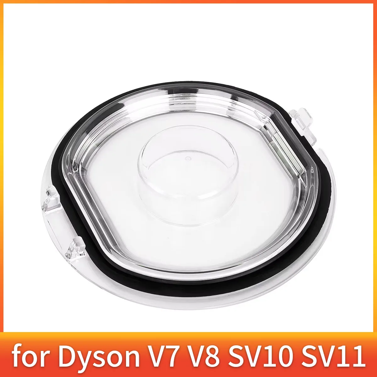 Staubbehälterdeckel für Dyson V7 V8 SV10 SV11 Staubsauger Staubeimer Schmutzbecher Ersatzteile Reparaturzubehör