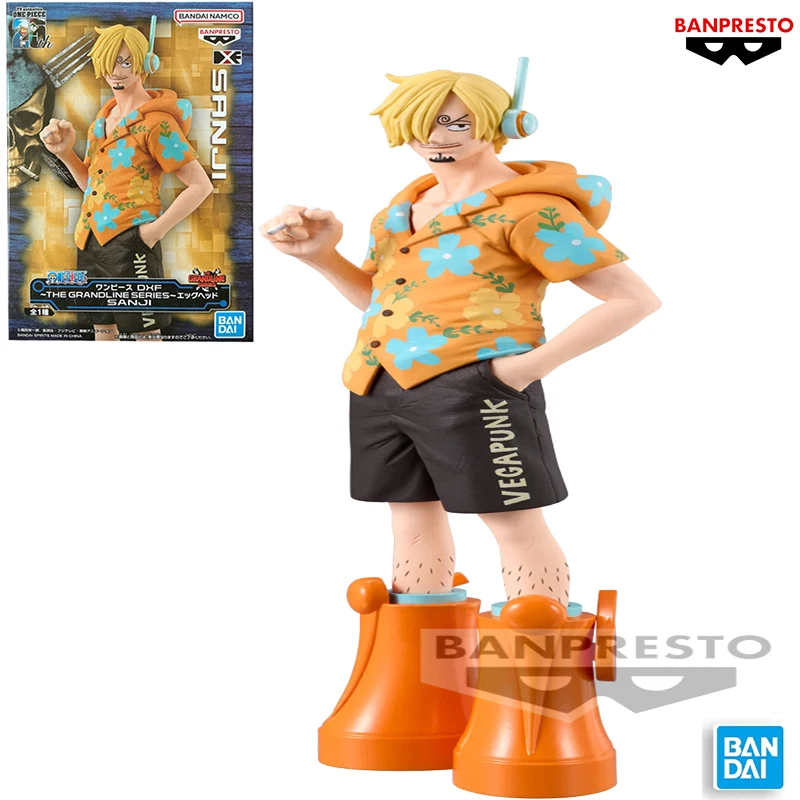 

Оригинальный Bandai Banpresto аниме One Piece DXF Sanji The Grandline Men Egghead ПВХ фигурка модель Коллекционные игрушки