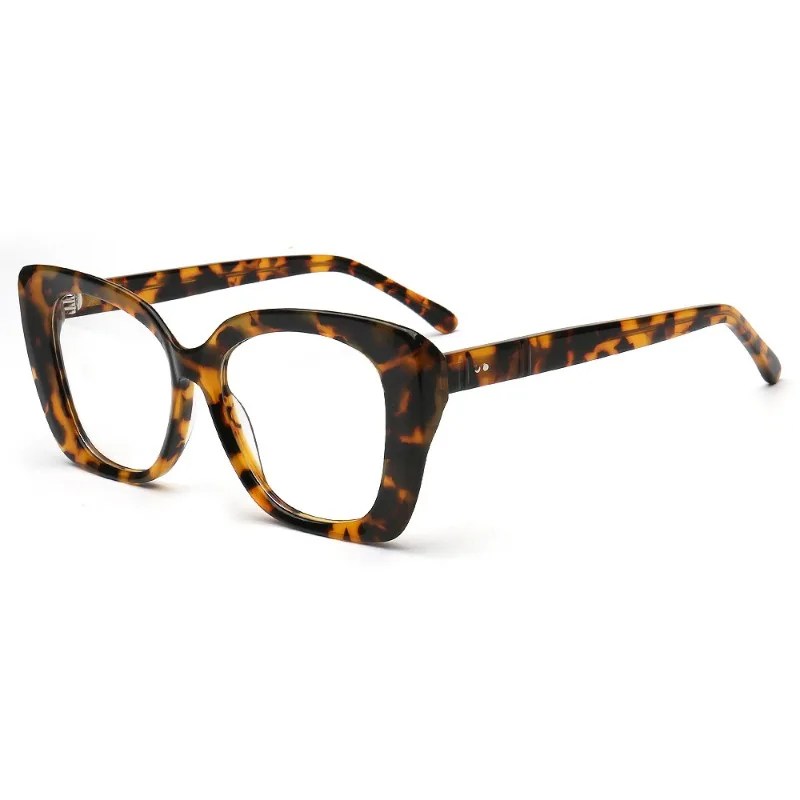 

2025 New Personality Handmade Acetate Large Frame Glasses Men Myopia ReadingEyeglasses Women Optical Prescription Custom Eyewear