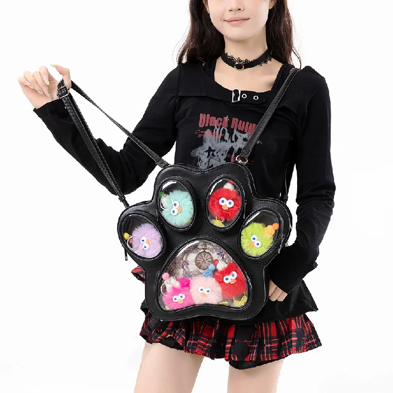 Cute Cat Paw Shape Ita Bag, PU - Women'S Bags Everyday review and price