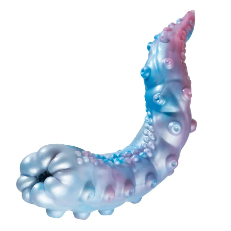 Fantasy Tentacles Shaped Silicone Massage Cup Soft Skin-friendly Portable Personal Care Tool for Men