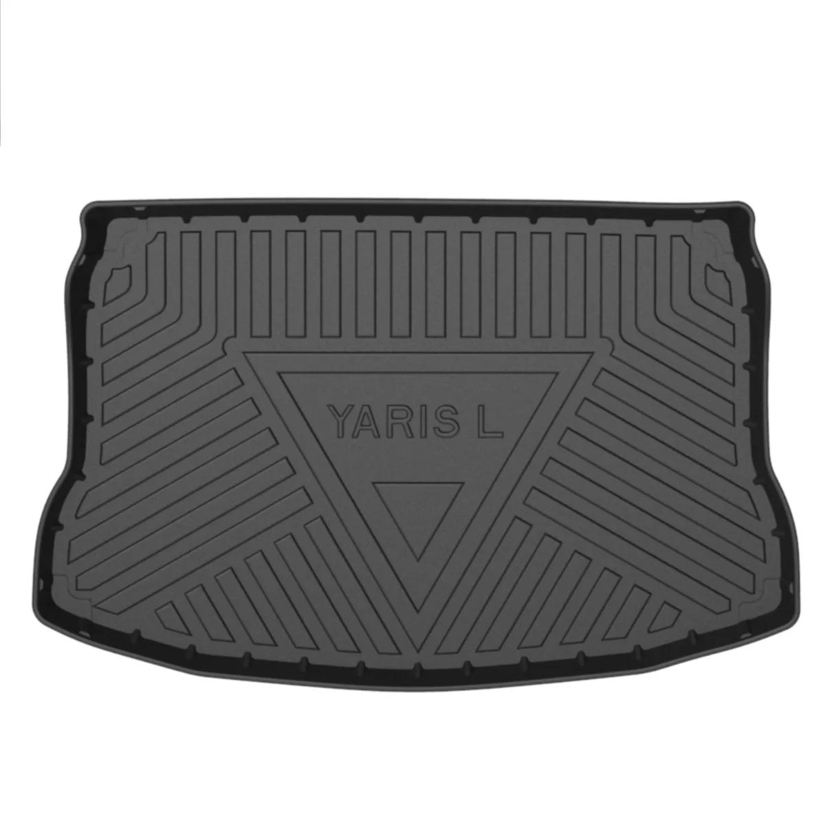 

For toyota YARIS L 2014-2020 2021 2022 Rubber Mat For Trunk TPE Car Storage Box Pad Waterproof Rear Trunk Mat