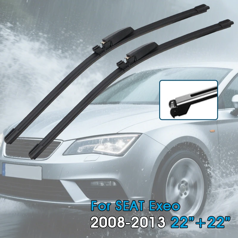 

Автомобильные щетки стеклоочистителя 22 "+ 22" для SEAT Exeo ST 3R5 2008-2013, лобовое стекло, щетки переднего окна, автомобильные аксессуары