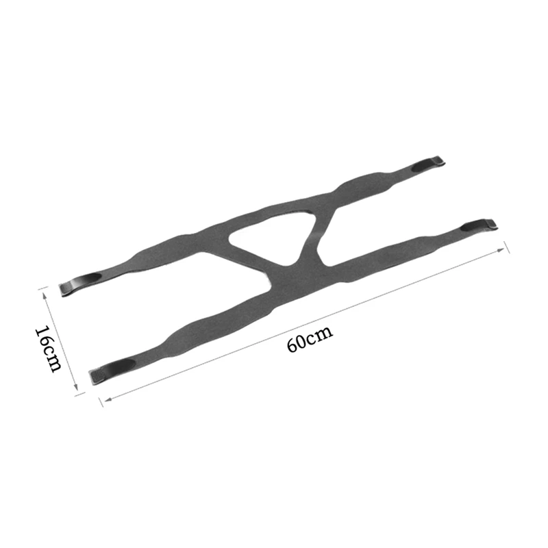 Hot-3X Universal CPAP Mask Headgear Strap For Resmed Mirage Series,  Respironics CPAP (Headgear Only)