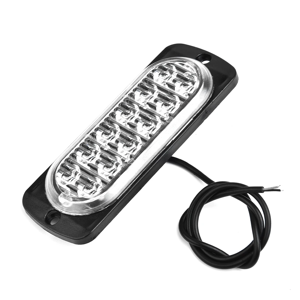 Black Housing Working Lamps Transparent Lens DC 12V-24V Spare 36W Parts White Accessories Car Replacement Truck
