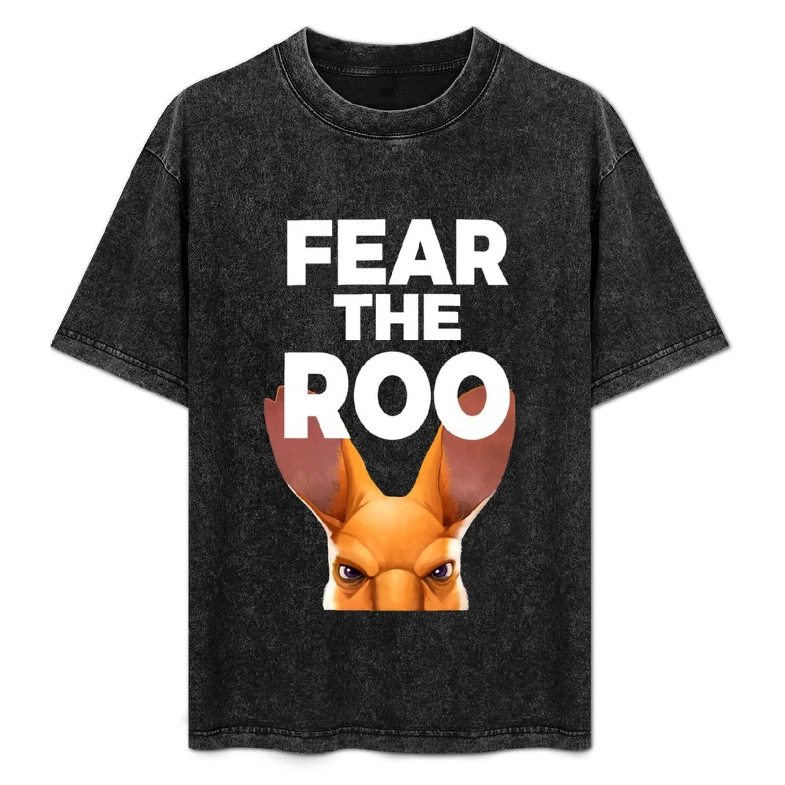 

Fear the Roo white font T-Shirt Summer Casual Loose T-Shirt