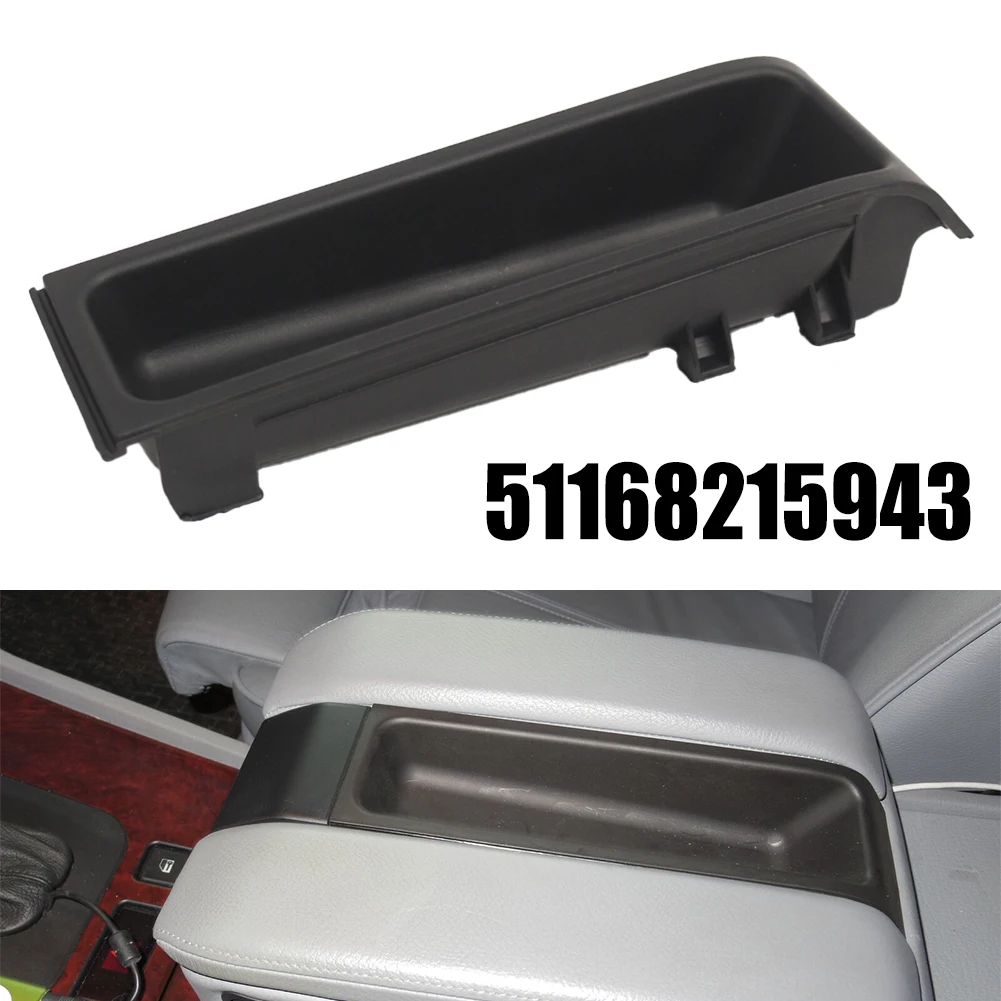 

Storage Box Car Central Console Storage Box 51168215943 For BMW 5/7 Series E38 E65 E66 E39 For X5 E53 2000-2008 23.5*7*5CM