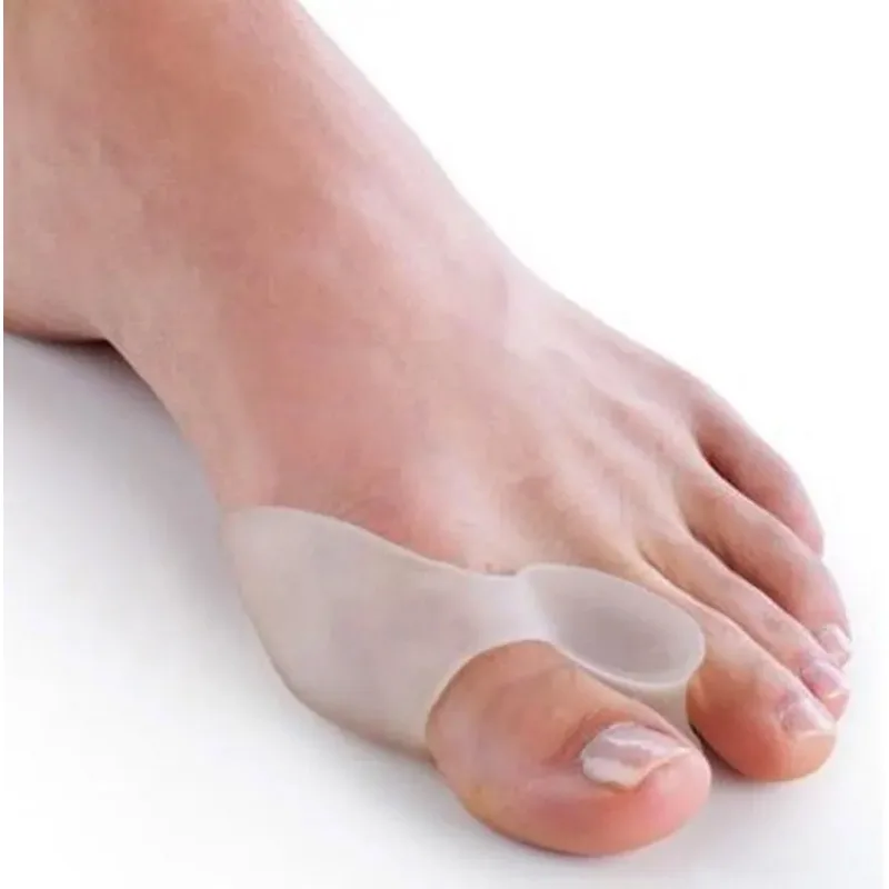 Silicone Gel Foot Toe Separator Thumb Hallux Valgus Corrector Orthopaedic Foot Protector Bunion Adjuster Feet Care Massager