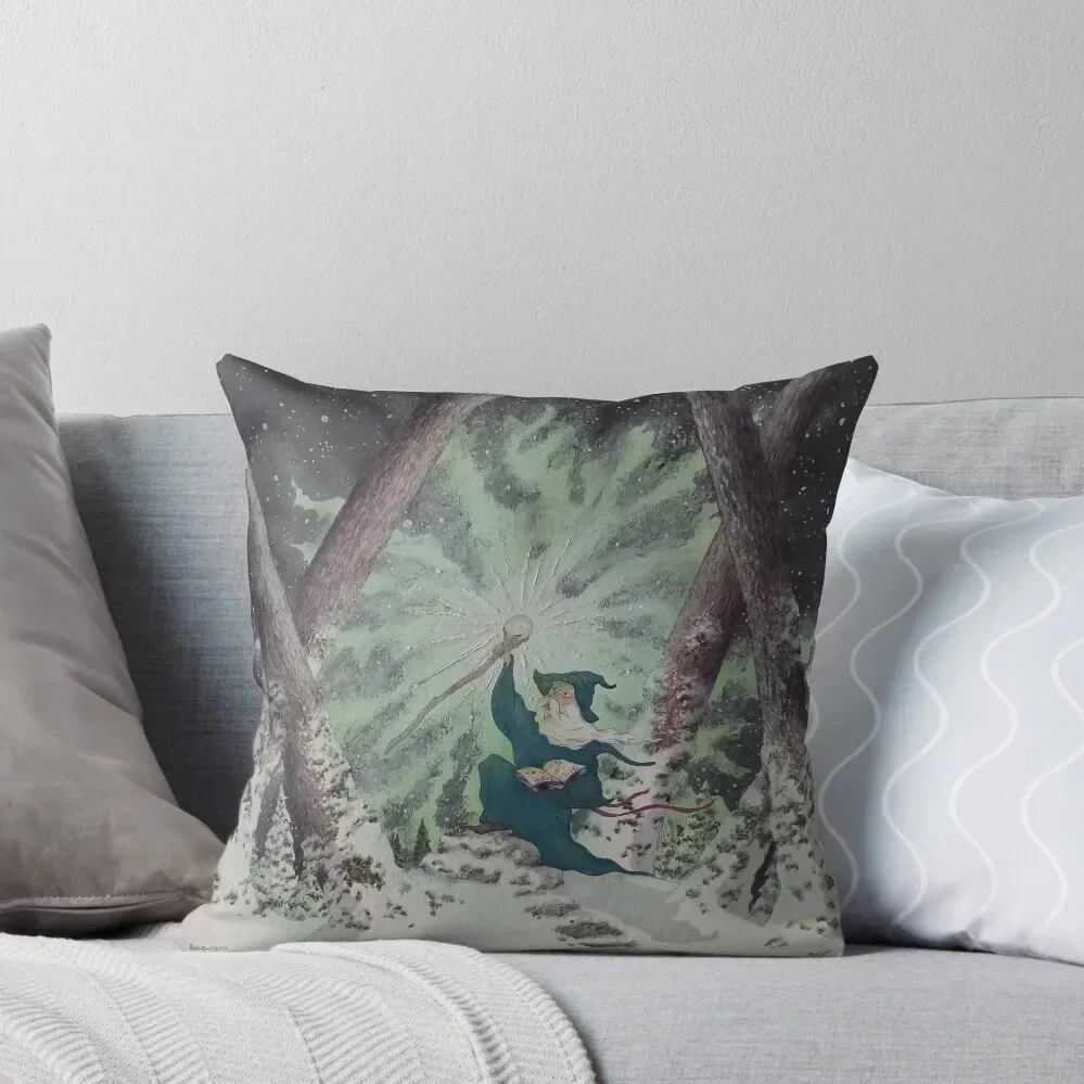 The Wizards Magic Throw Pillow Marble Cushion Cover Couch Cushions Sofas Covers pillow