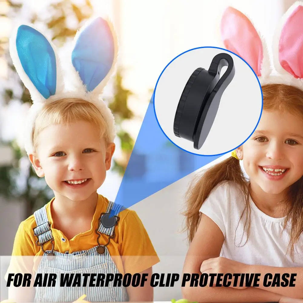 애플 에어태그 홀더, 방수 에어태그 홀더 키체인, 휴대용 긁힘 방지 및 충격 방지 케이스