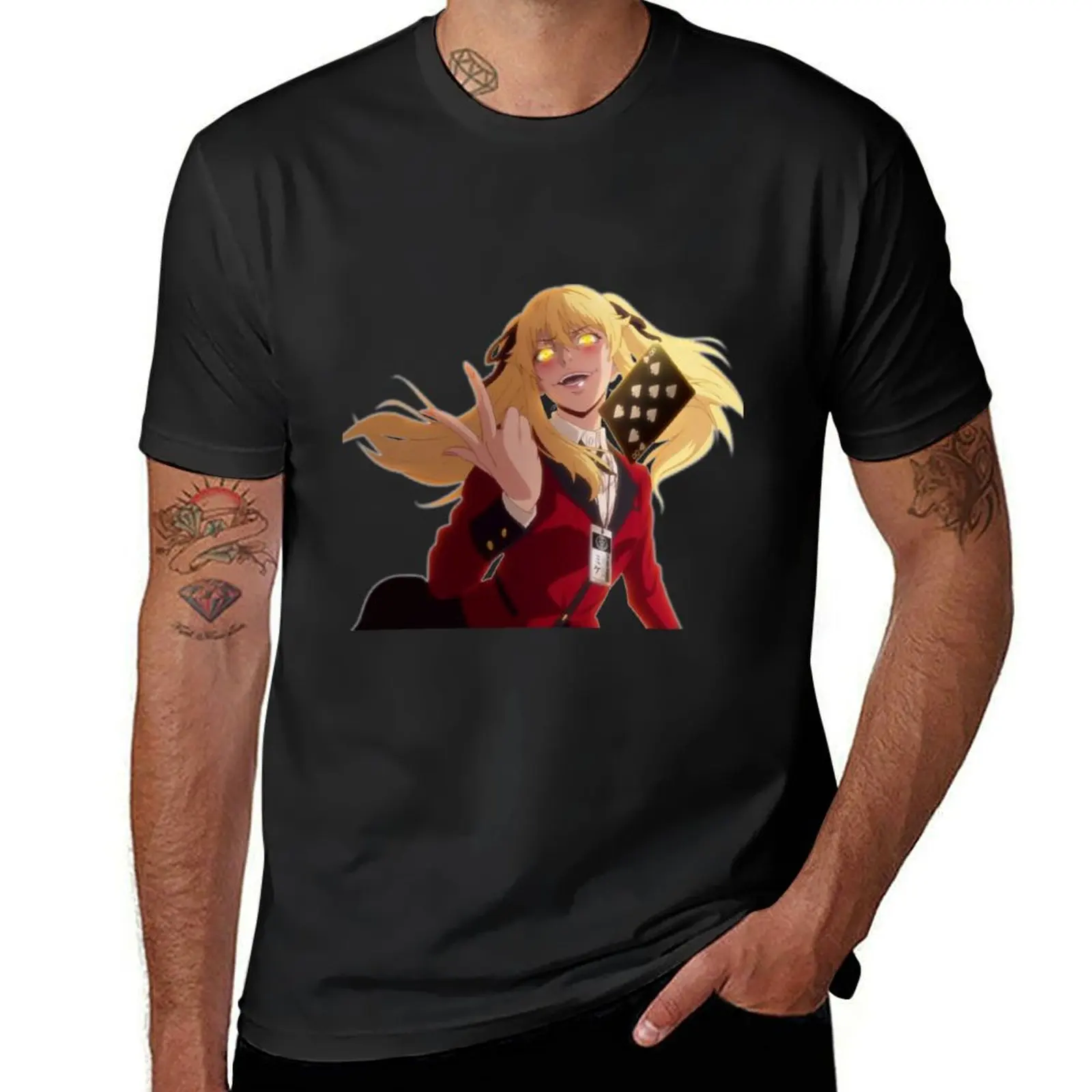 Mary Saotome - Kakegurui T-Shirt aesthetic clothes oversizeds summer tops mens graphic t-shirts