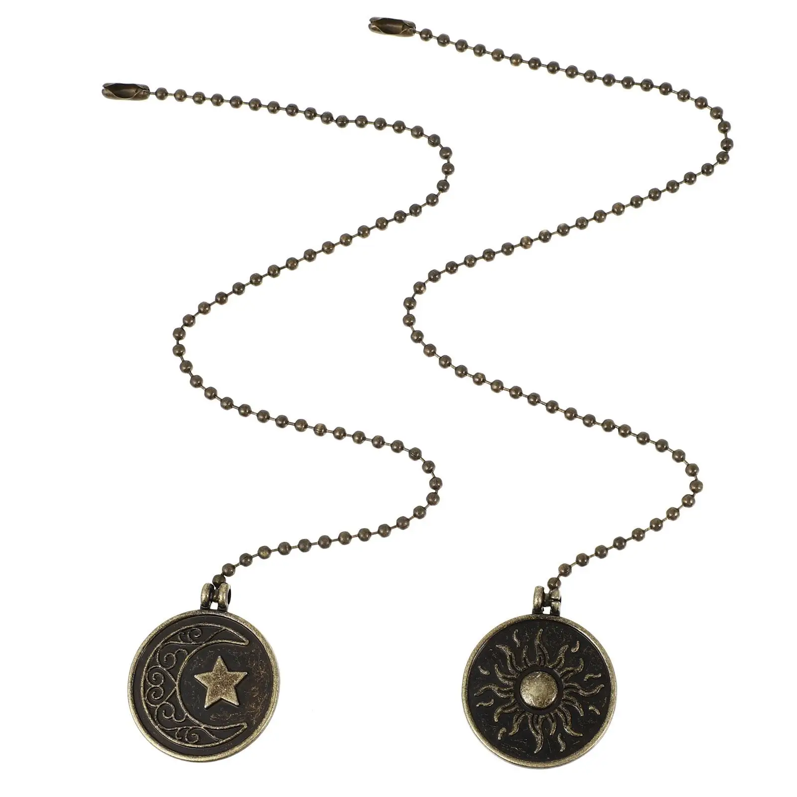 

Zinc Alloy Lighting Pendant Chain for Ceiling Fans Lights Decorative Pull Chain Retro Lamp Accessory Home Enrichment Practical