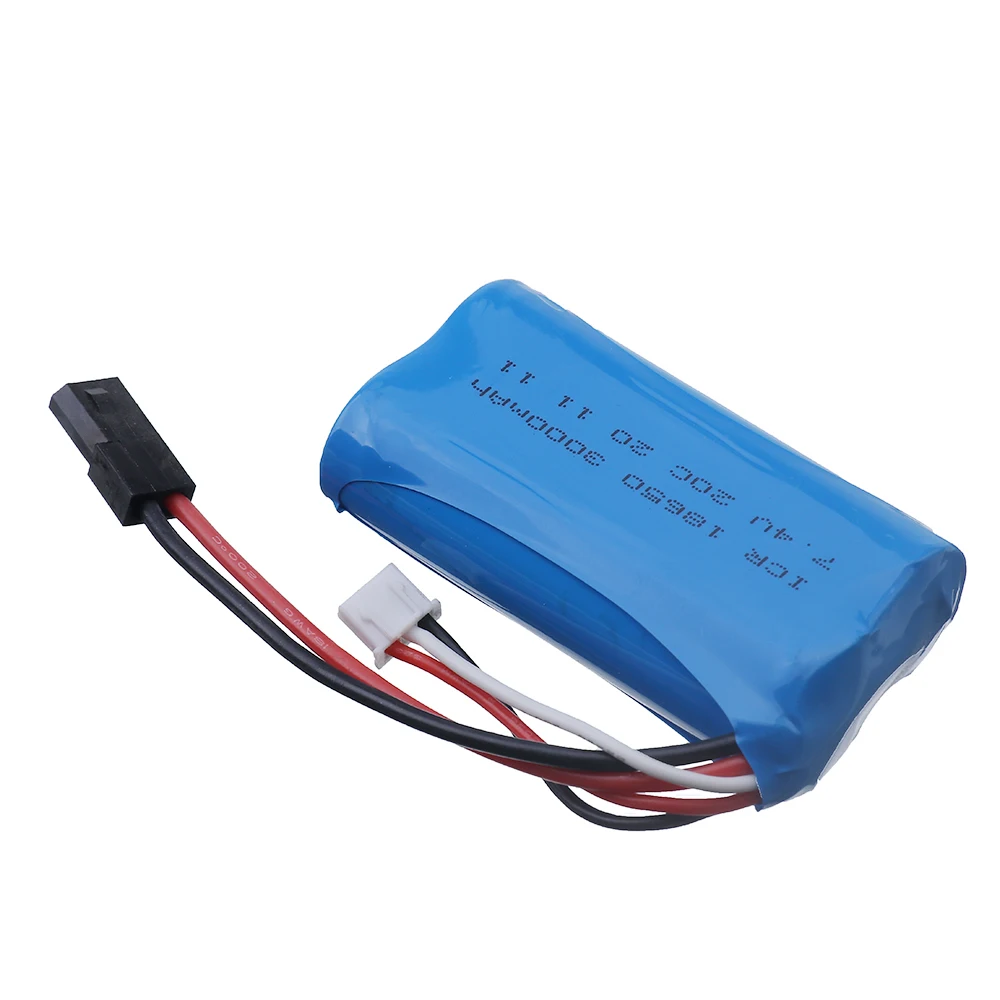 Литий-ионные аккумуляторы 7,4 В, 3000 мАч для MJX T40 T40C F39 F49 T39 Syma 822 RC Quadcopter Car Truck аккумулятор запасные части 18650 2S bsttery