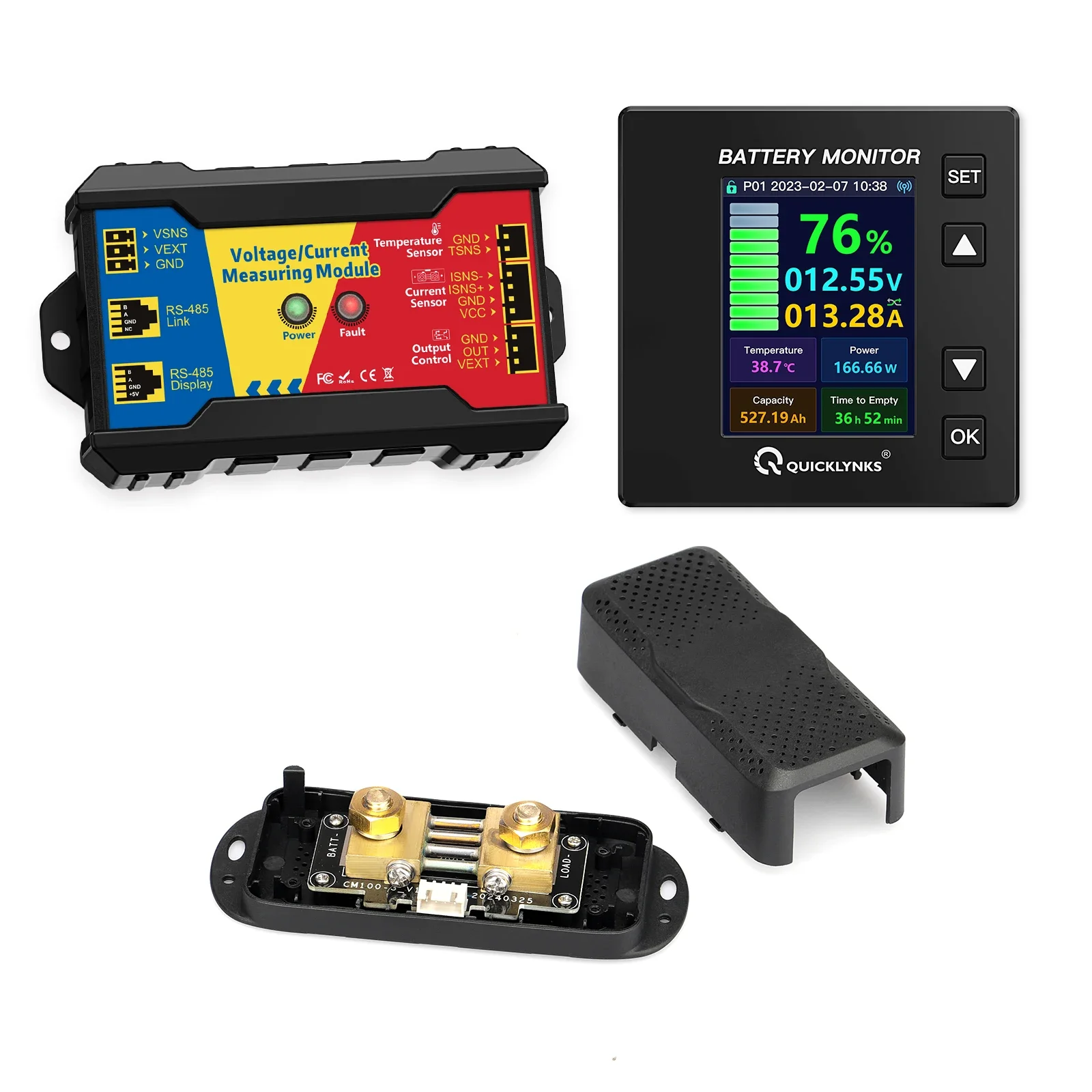 Rv power monitoring meter Intelligent monitoring Intelligent management APP Data center Support Android iOS