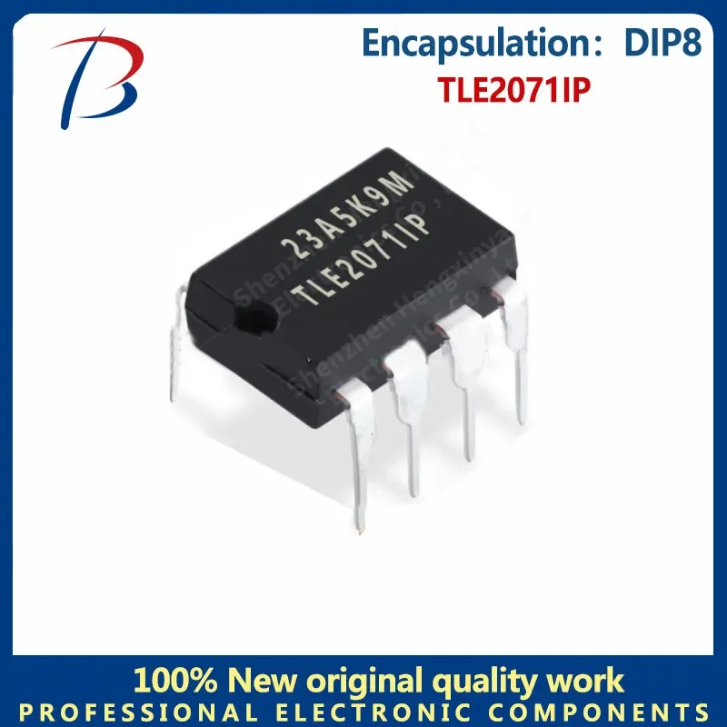 5PCS TLE2071IP input OP-AMP buffer chips in through-hole package DIP8 BHT inventory