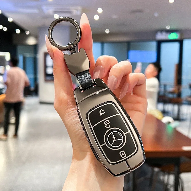 New Arrival TPU Car Key Shell Case Fob For Mercedes Benz 2017 E Class W213 2018 S Smart Key 3