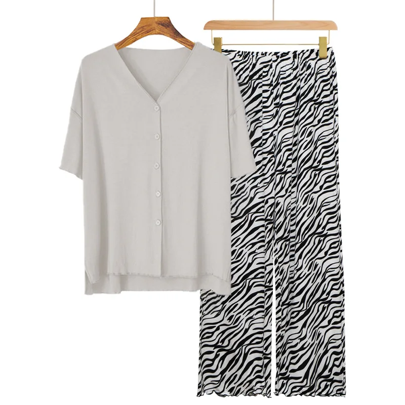 

Европейские комплекты для дома с длинным рукавом 2026: Новинка! Женская домашняя одежда, пижама-двойка, костюм для сна из модала для женщин