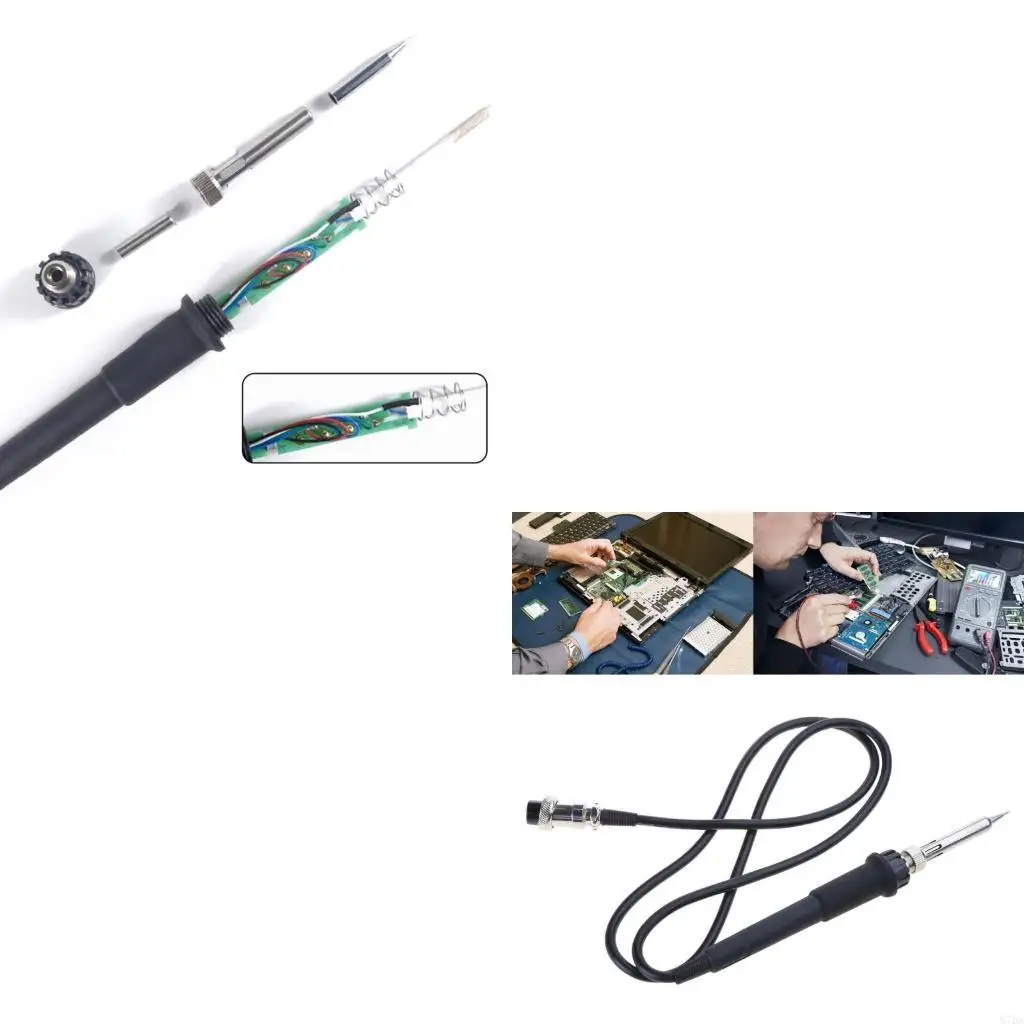 M7DA черный паяльник с ручкой для замены паяльника для GORDAK 968D 968A