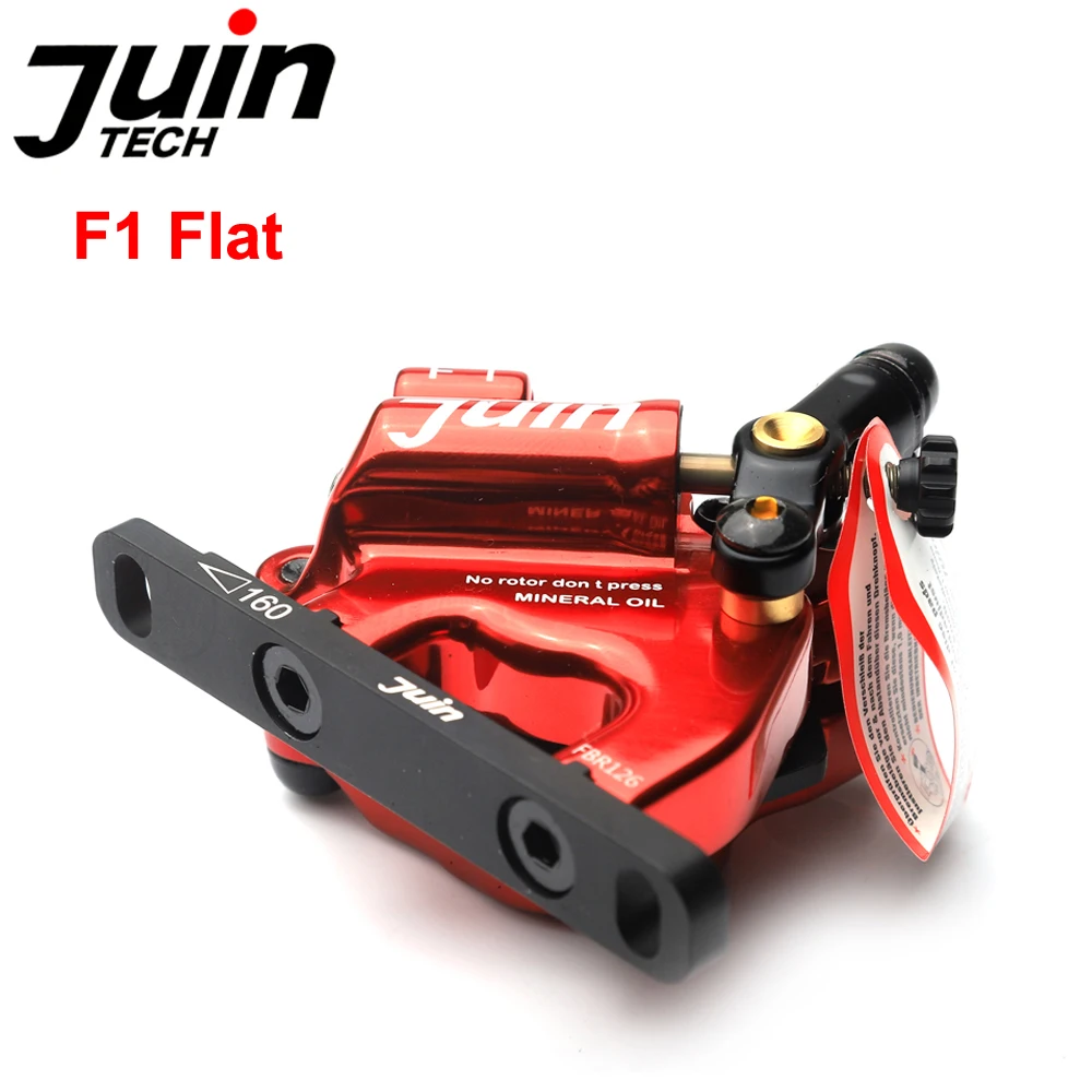 June Juin Tech F1 Bicycle Disc Brake Caliper Line Pull Hydraulic Brakes Set