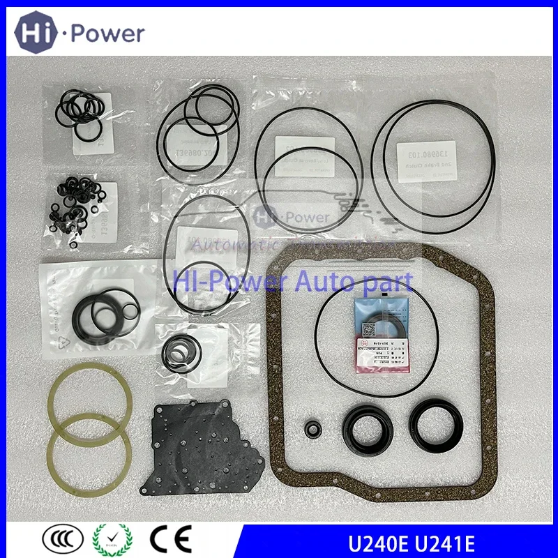 

U241E U240E Automatic Transmission Clutch Repair Kit For TOYOTA Car Accessories Gearbox Overhaul kit Oil Seal Gasket