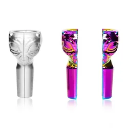 Magnetism Metal Hookah ScrewShaped Water Pipe Head Tobacco Bowl Shisha for Smoking Accessories