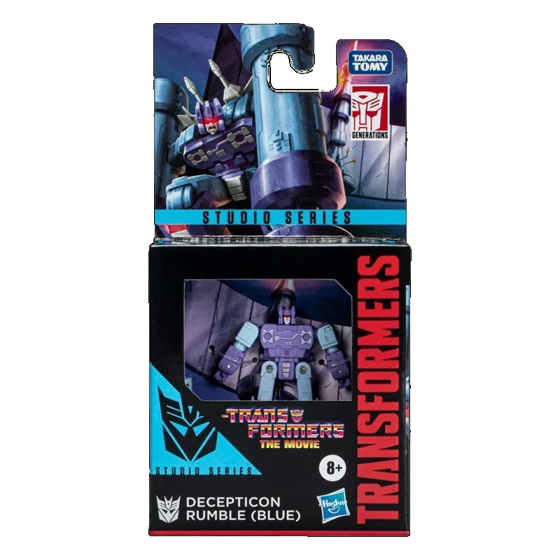 

In Stock Original Hasbro Transformers SS Series Cr Class Rumble Blue Anime Action Figure Toys Doll Collection Model Hobby Gifts