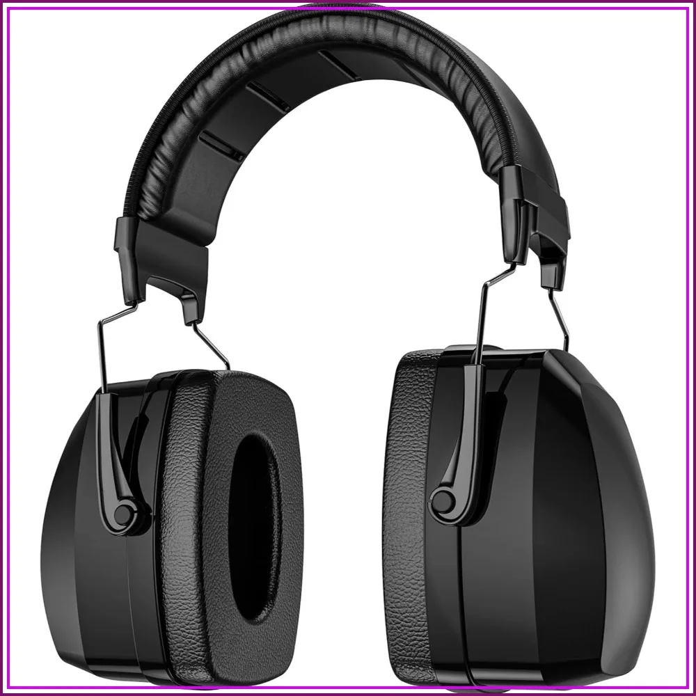 

Extra Large SNR 37dB Noise Cancelling Headphones, Hearing Protection Ear Muffs NRR 35dB
