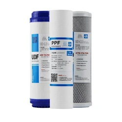 10-inch universal activated carbon PP cotton PPF UDF CTO water filter Water treatment accessories Water filter element