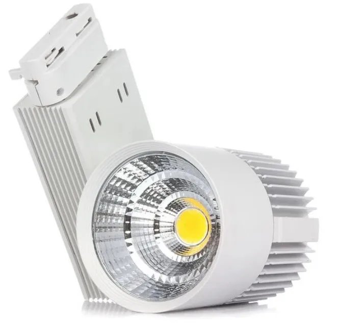 LED Track Light 30W COB Rail Light Spotlight Equal to 300w Halogen Lamp 110v 120v 220v store shop decoration