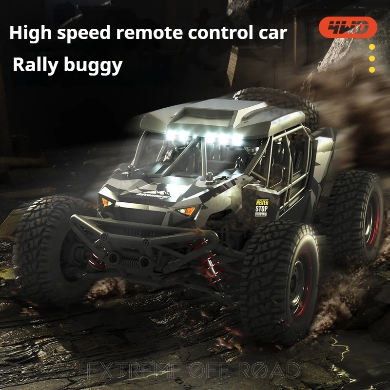 SCY 16106 Full-Size Brushless Four-Wheel Drive Off-Road Vehicle Highlights Lights Electric Remote Control Car Model RTR Boy Gift