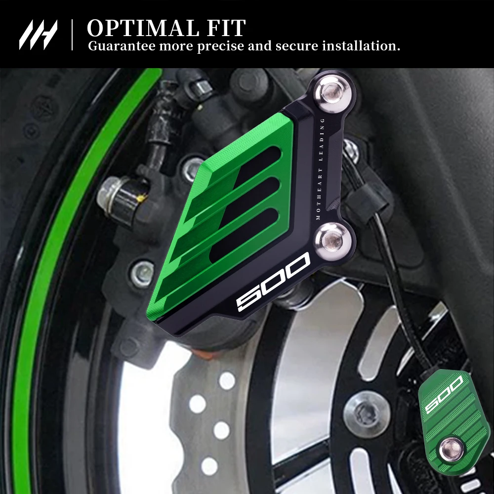 Caliper & ABS Sensor Guards For Ninja 500 2024 Ninja 500 SE 2024 Motorcycle Brake Protection Set Accessories