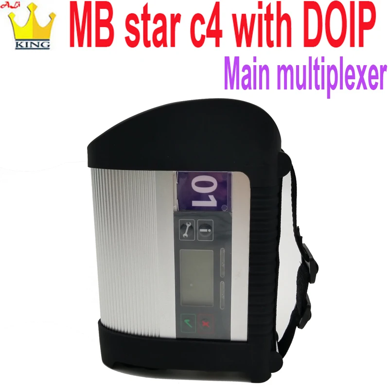 

MB Star c4 SD Connect Compact ben C4 plus DOIP функциональный мультиплексор главного интерфейса с Wi-Fi obd кабелями диагностические инструменты