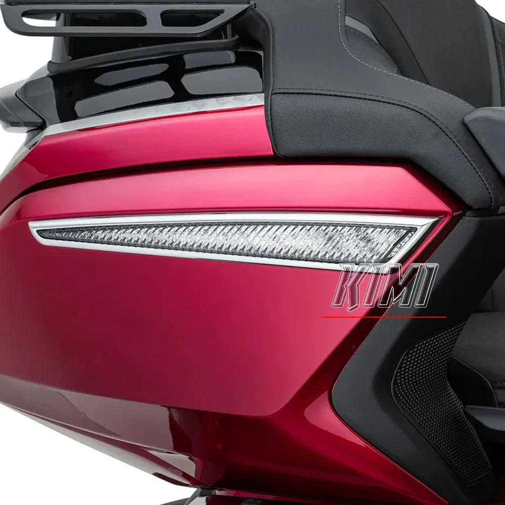 For Honda Goldwing Gold Wing GL1800 Tour DCT Airbag 2021-2023 Motorcycle Top Spar Box Trunk Side Light Decorative LED Light Lamp