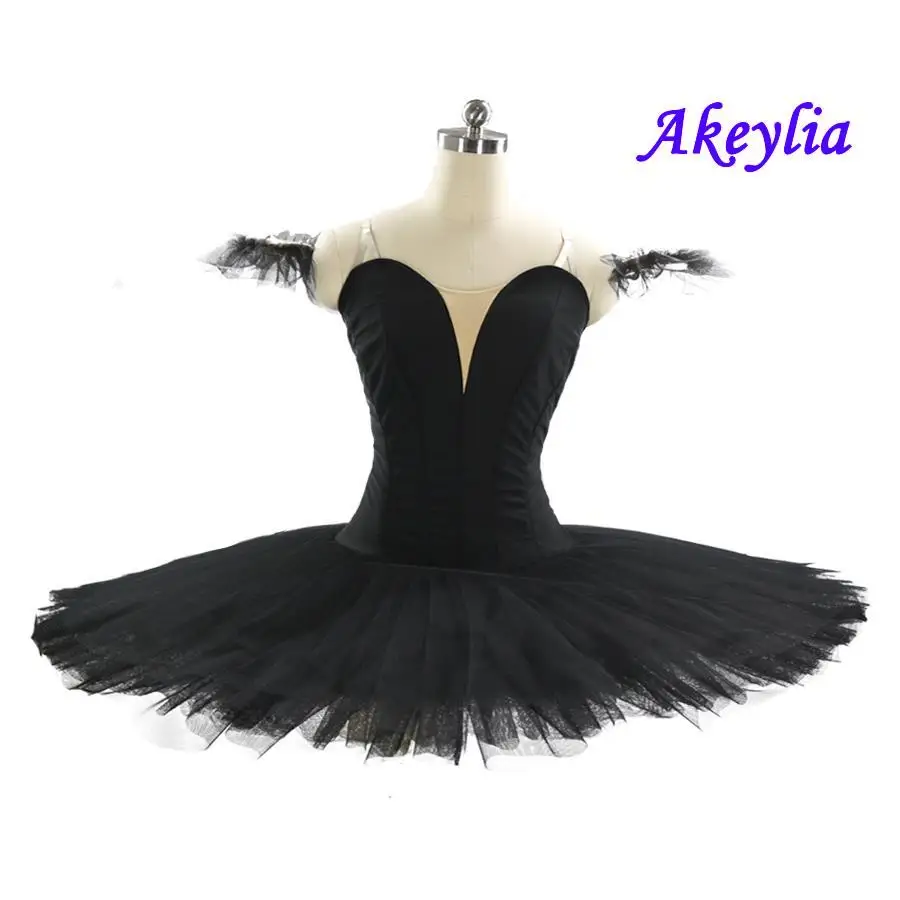 Dark green Professional Ballet Tutu yellow without Decoretion Women emerald Pancake Performance Stage Pancake Ballet Tutu Girl