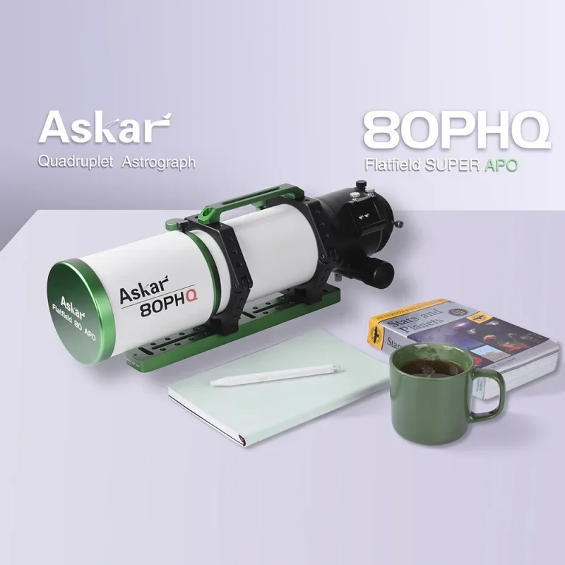 

Sharpstar Askar 80PHQ 80Mm/F7.5 Vierling Bonus Levels Field Astrograph Refractor Telescoop Super Apo