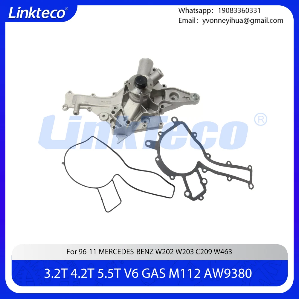 

Engine Part Water Pump Kit Fit 3.2 4.2 5.5 L GAS V6 M112 M113 For 96-11 MERCEDES-BENZ W202 S210 W203 W220 C209 W463 R171 AW9380