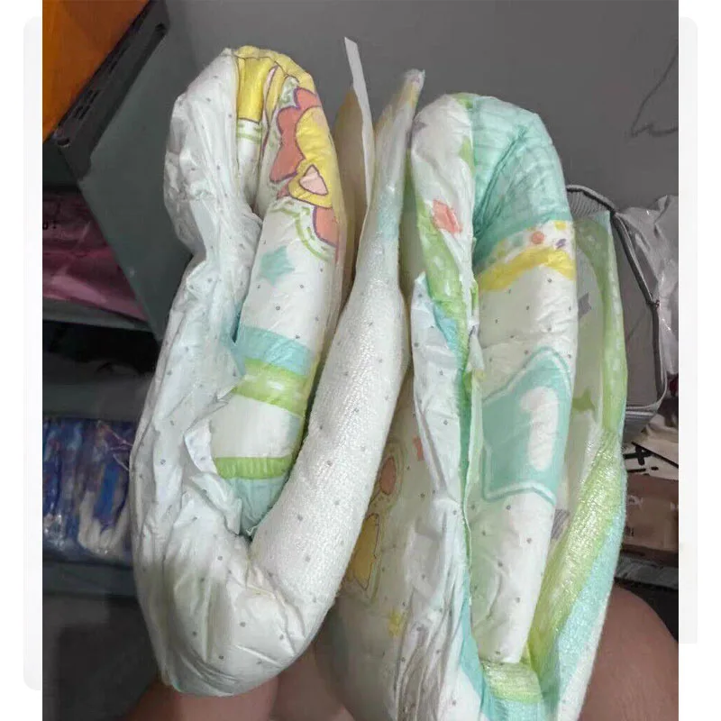 40-140kg 5pcs Ultra-thick Kawaii Cartoon Adult Diapers Comfortable Panties Disposable ABDL Nappies Cover Leak proof Underwear