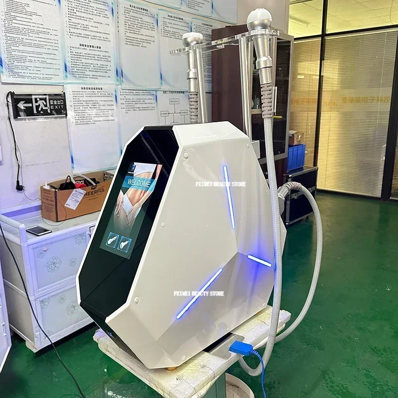 2024 2 IN 1 Tightening Thermal EMS Tshock Cryo Slimming Face Body skim Cooling Device Professional T Shock skim Cool Machine