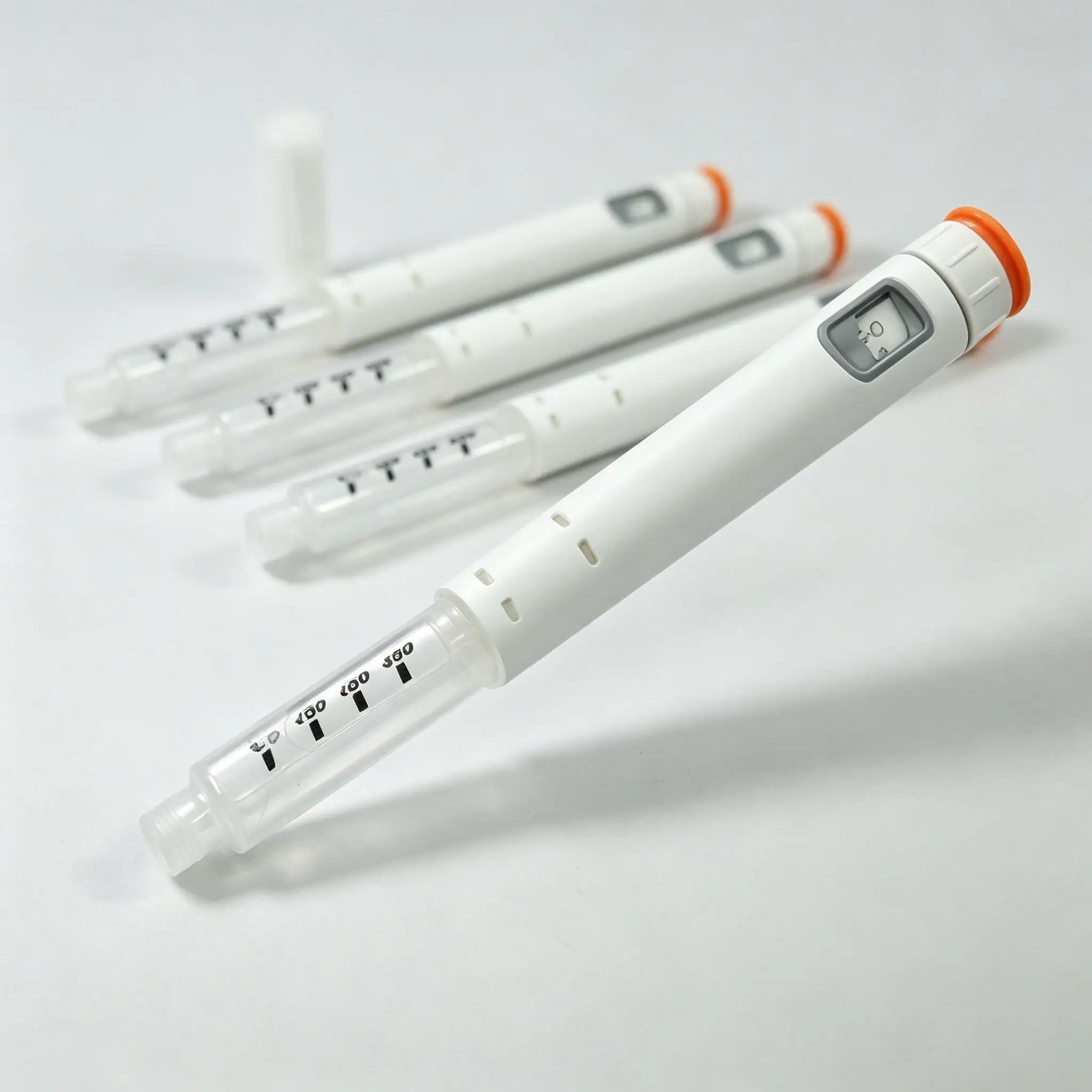 10Pcs Mixed 60U Peptide Pen Magic Pen Sterile 3ml Glass Vials 31G 8MM Disposable Needle Insulin Pen Micro-dosing