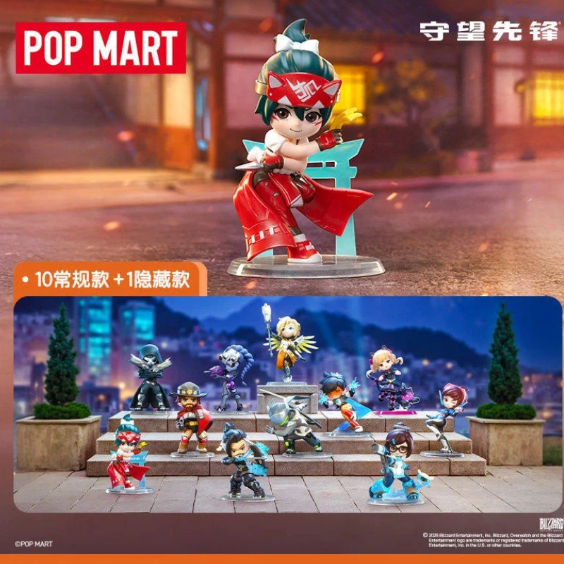 

POP MART новая серия Overwatch Play Of The Game, модная фигурка, слепая коробка, загадочная коробка, настольный орнамент, коллекции игрушек, подарок