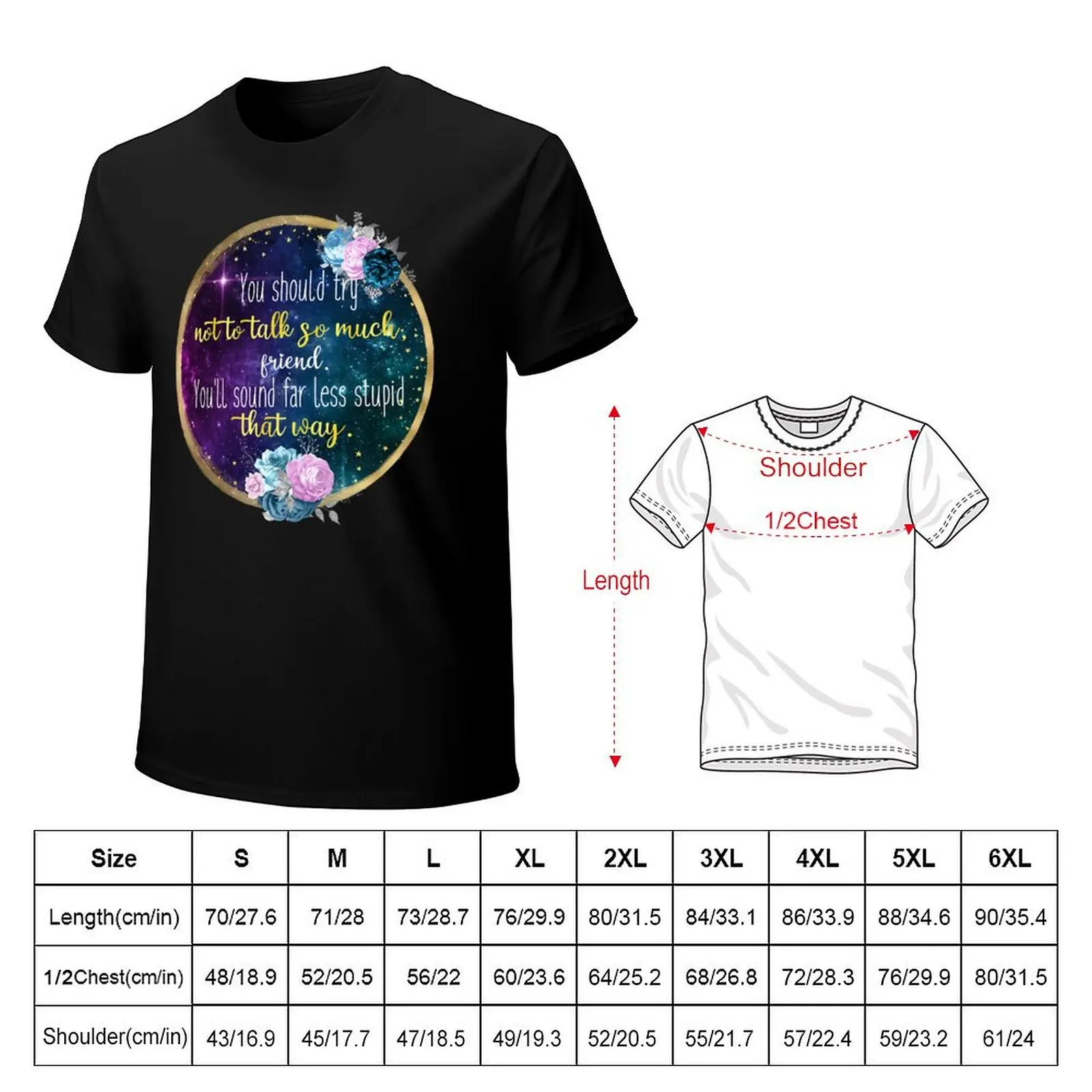 Mistborn T-Shirt Casual Trendy Streetwear Tee Shirt
